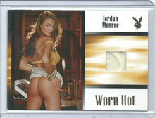 Load image into Gallery viewer, Playboy Too Hot To Handle Jordan Monroe Worn Hot Memorabilia Card
