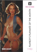 Load image into Gallery viewer, Playboy October Edition Mardi Jacquet Card #81
