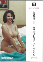 Load image into Gallery viewer, Playboy October Edition Elaine Reynolds Card #18
