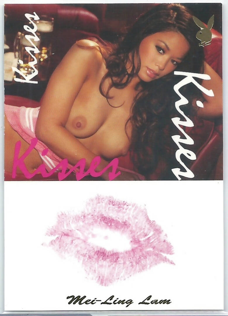 Playboy Centerfold Update 6 Mei-Ling Lam Spotlight Kiss Card