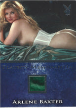 Load image into Gallery viewer, Playboy&#39;s Bare Assets Arlene Baxter Platinum Foil Memorabilla Card
