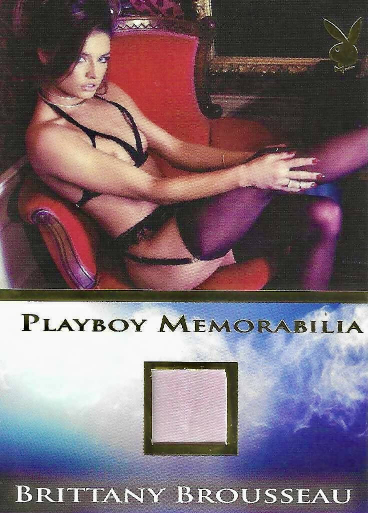 Playboy Daydreams Memorabilia Card Brittany Brousseau