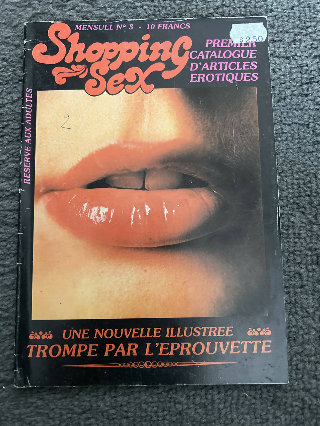 Copy of Very rare #5 Photo novel and catalog of vintage erotica shopping sex France Diane Diffusion