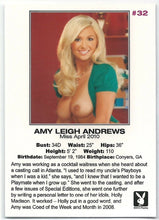 Load image into Gallery viewer, Playboy Centerfold Update 6 (2009-2011) Amy Leigh Andrews Card # 32
