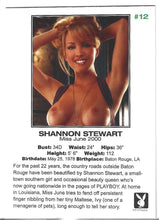 Load image into Gallery viewer, Playboy Centerfold Update 3 (2000 - 2002) Shannon Stewart Card #12
