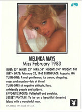 Load image into Gallery viewer, Playboy February Edition Melinda Mays Card #90
