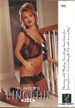 Load image into Gallery viewer, Playboy Lingerie 2000 Sarah Kidd Card #51
