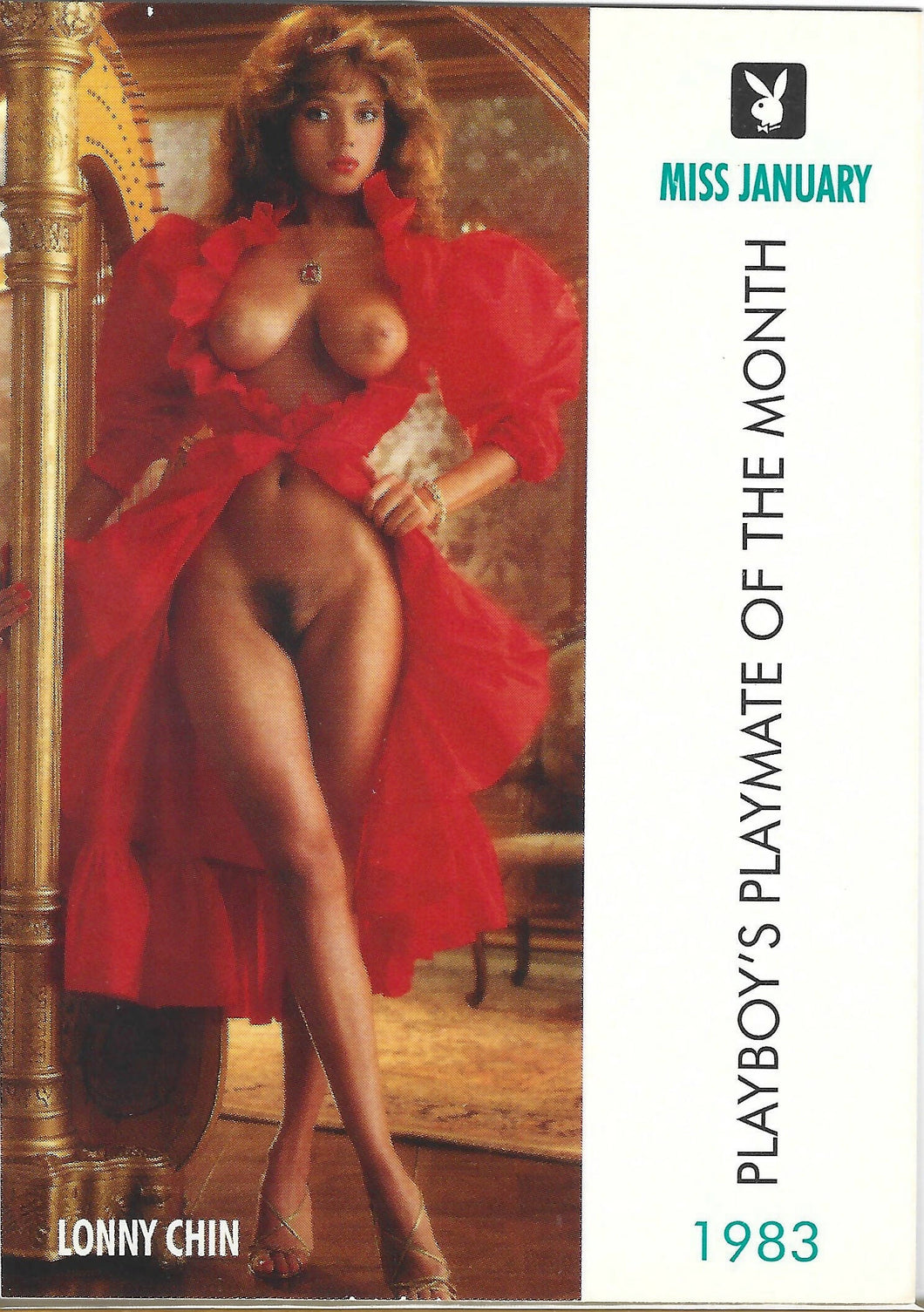 Playboy January Edition Lonny Chin Card #90