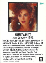 Load image into Gallery viewer, Playboy January Edition Sherry Arnett Card #99
