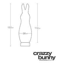 Load image into Gallery viewer, VeDO CRAZZY BUNNY Rechargeable Mini Vibe - Foxy Pink
