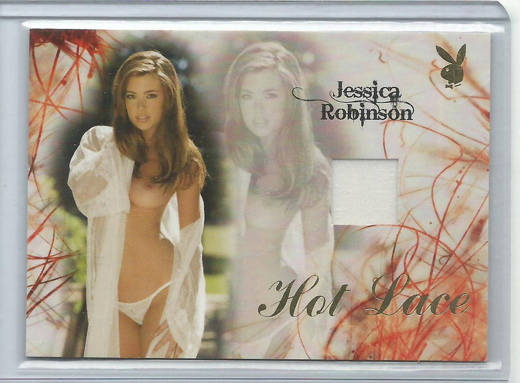 Playboy Lingerie Hot Lace Jessica Robinson Memorabilia Card