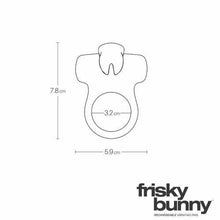 Load image into Gallery viewer, VeDO FRISKY BUNNY Vibrating Ring (Perfectly Purple)
