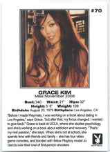Load image into Gallery viewer, Playboy Centerfold Update 5 (2006-2008) Grace Kim Card # 70
