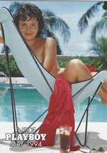 Load image into Gallery viewer, Playboy Centerfold Update 1 (1994 - 1996) CoverJoyce Nizzari &amp; Bettie Page Back Card #13
