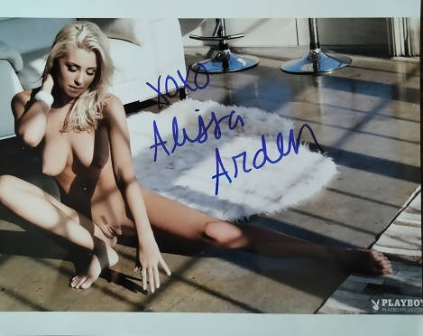 ALISSA ARDEN signed 8x10 PHOTO w/ PROOF! LOT 4