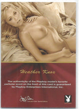 Load image into Gallery viewer, Playboy Centerfold Update 7 Heather Knox Memorabilia Card
