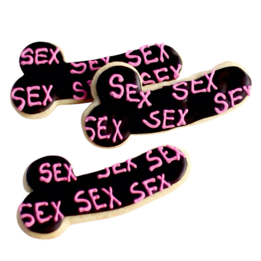 Sex, Sex, Sex Pecker Popper Cookies