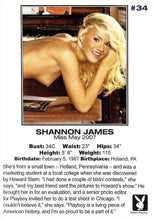 Load image into Gallery viewer, Playboy Centerfold Collector Cards 2006 Thru 2008 #34 Shannon James
