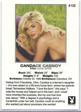 Load image into Gallery viewer, Playboy Centerfold Update 6 (2009-2011) Candace Cassidy Card # 12
