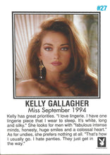 Load image into Gallery viewer, Playboy Centerfold Update 1 (1994 - 1996) Kelly Gallagher Card #27
