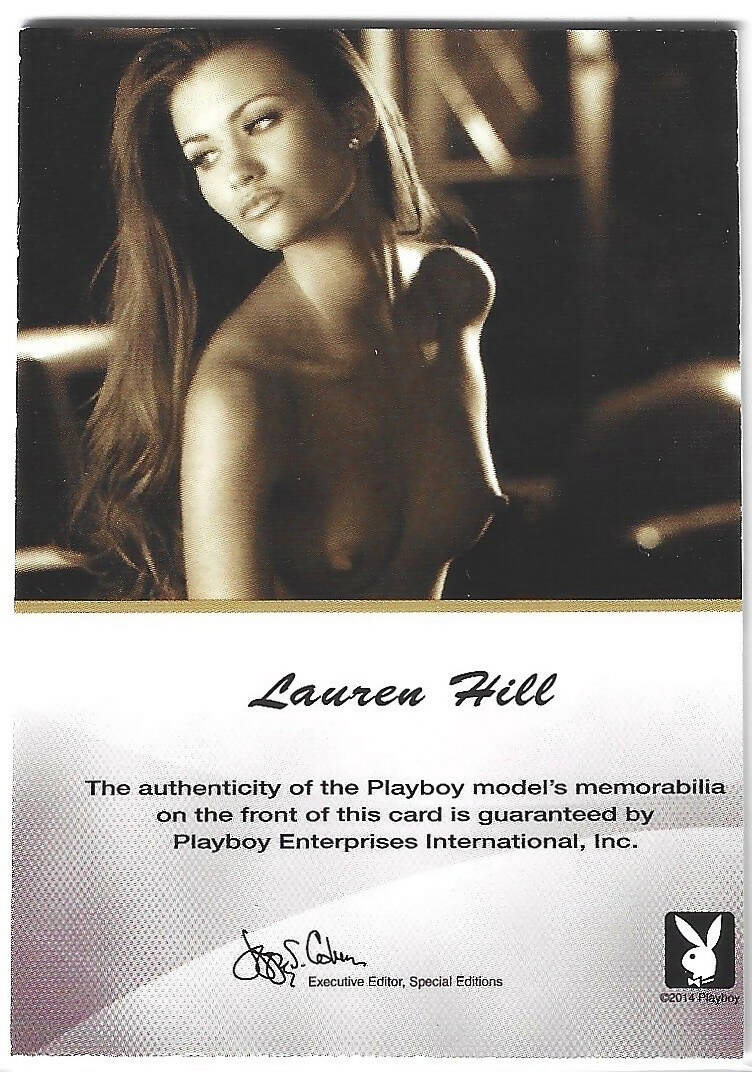 Playboy Centerfold Update 3 (2000 - 2002) Lauren Hill Memorabilia Card –  Xandebay