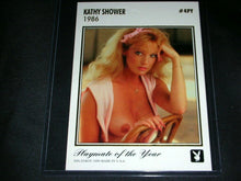 Load image into Gallery viewer, Playboy September Edition Kathy Shower PY Jumbo Auto
