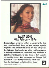 Load image into Gallery viewer, Playboy February Edition Laura Lyons Card #69
