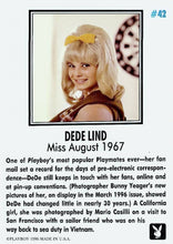 Load image into Gallery viewer, Playboy August Edition #42 Dede Lind
