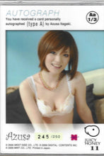 Load image into Gallery viewer, 2009 Juicy Honey 11 Azusa Itagaaki Autograph Type A # Aa 1/3 S/N 245/300
