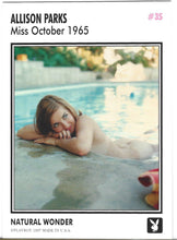 Load image into Gallery viewer, Playboy October Edition Allison Parks Card #35
