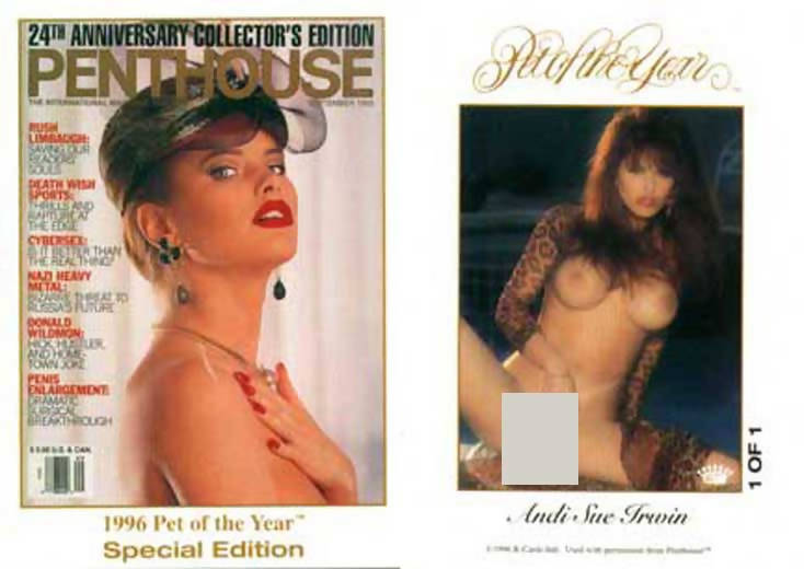 Hot Shots - Penthouse Returns - Pet Of The Year 1996 - Andi Sue Irwin
