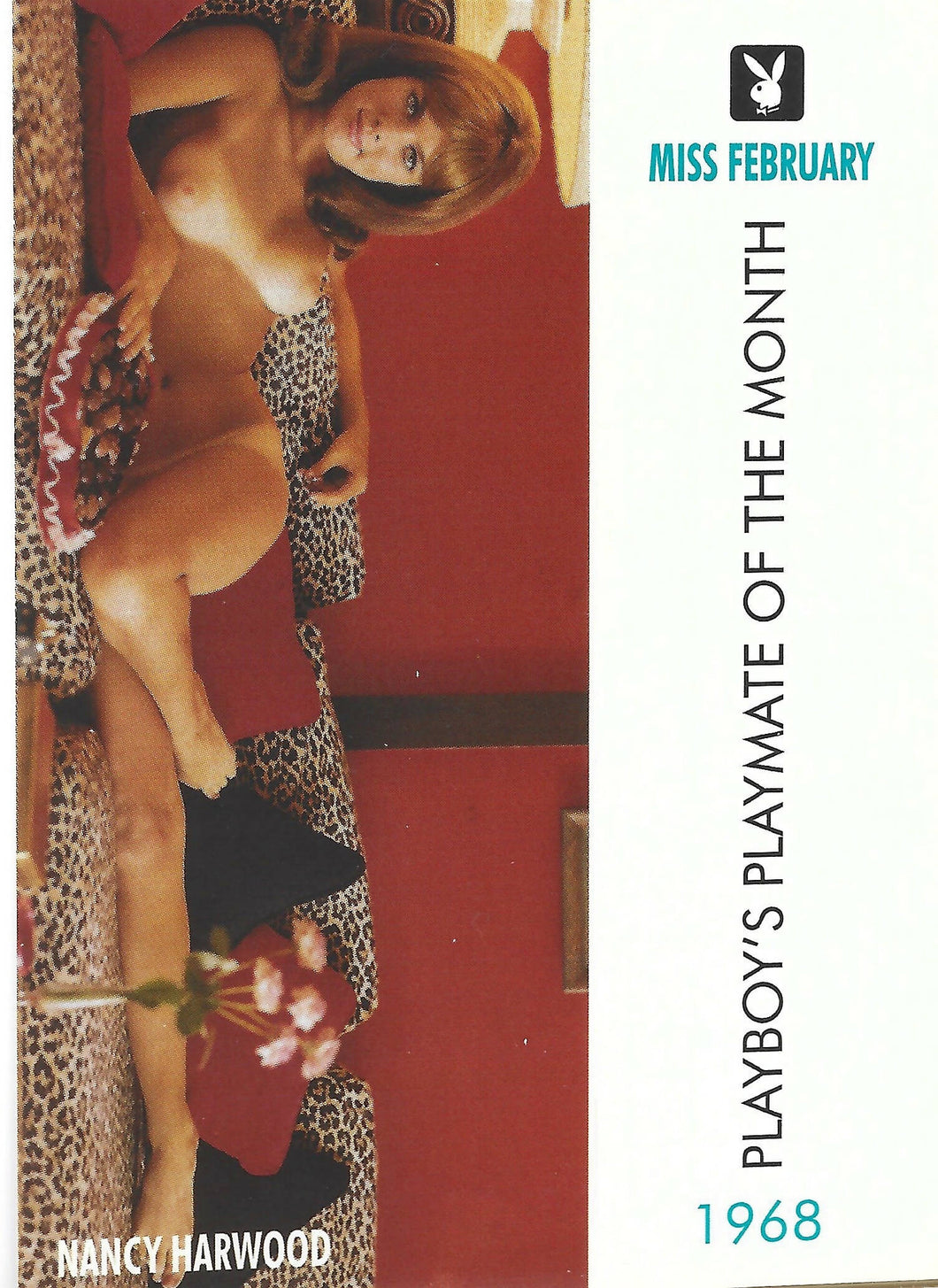 Playboy February Edition Nancy Harwood Card #45