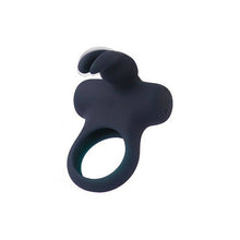 Load image into Gallery viewer, VeDO FRISKY BUNNY Vibrating Ring (Black Pearl)
