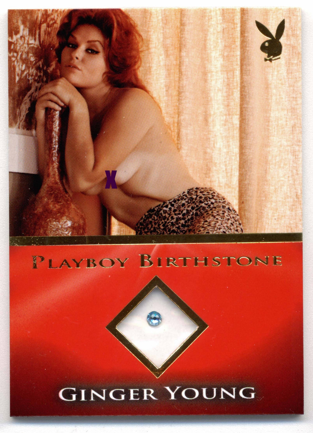 Playboy's Hard Bodies - Birthstone Card - Ginger Young
