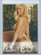 Load image into Gallery viewer, Playboy&#39;s Playmates In Paradise Amy Leigh Andrews Gold Foil Autograph Card #AA3
