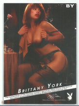 Load image into Gallery viewer, Playboy Sultry &amp; Seductive Brittany York Autograph Card
