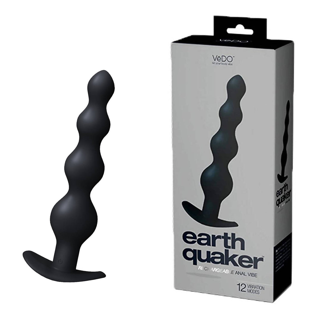 VeDO EARTH QUAKER Anal Vibe - Just Black