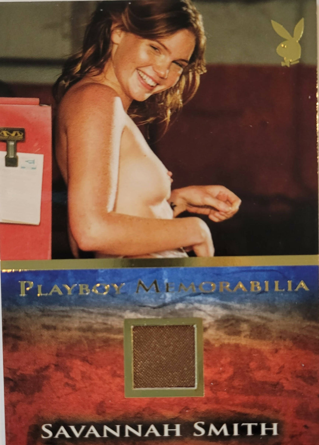 PLAYBOY'S PLAYMATES IN PARADISE GOLD MEMORABILIA SAVANNA SMITH