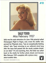 Load image into Gallery viewer, Playboy February Edition Sally Todd Card #12
