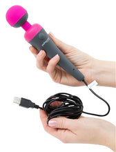 Load image into Gallery viewer, Palm Power Plug &amp; Play Fuchsia Massager
