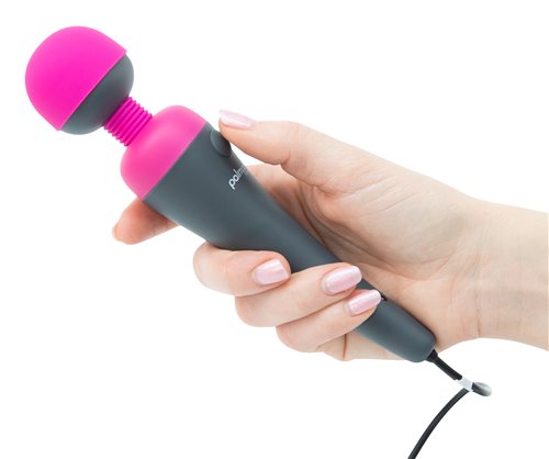 Palm Power Plug & Play Fuchsia Massager