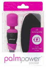 Load image into Gallery viewer, Palm Power Pocket Massager Fuchsia
