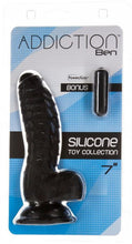 Load image into Gallery viewer, Addiction 100% Silicone Ben 7 Black &quot;
