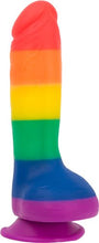 Load image into Gallery viewer, Addiction 100% Silicone Justin 8 Rainbow &quot;
