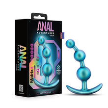 Load image into Gallery viewer, Anal Adventures Matrix Gamma Plug Neptune Teal

