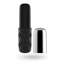 Load image into Gallery viewer, Satisfyer Mini Sparkling Darling Black-chrome
