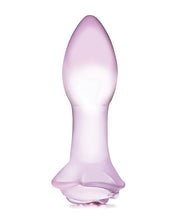 Load image into Gallery viewer, Glas 5 Rosebud Glass Butt Plug &quot;
