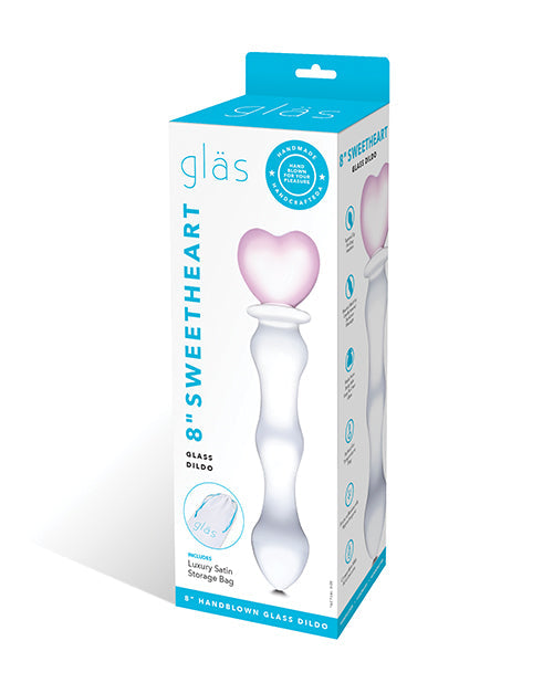 Glas 8 Sweetheart Glass Dildo 