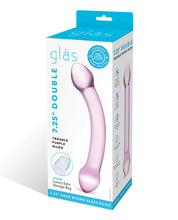 Load image into Gallery viewer, Glas Double Trouble Purple Dildo
