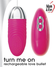 Load image into Gallery viewer, Adam &amp; Eve Turn Me On Rechargeable Love Bullet
